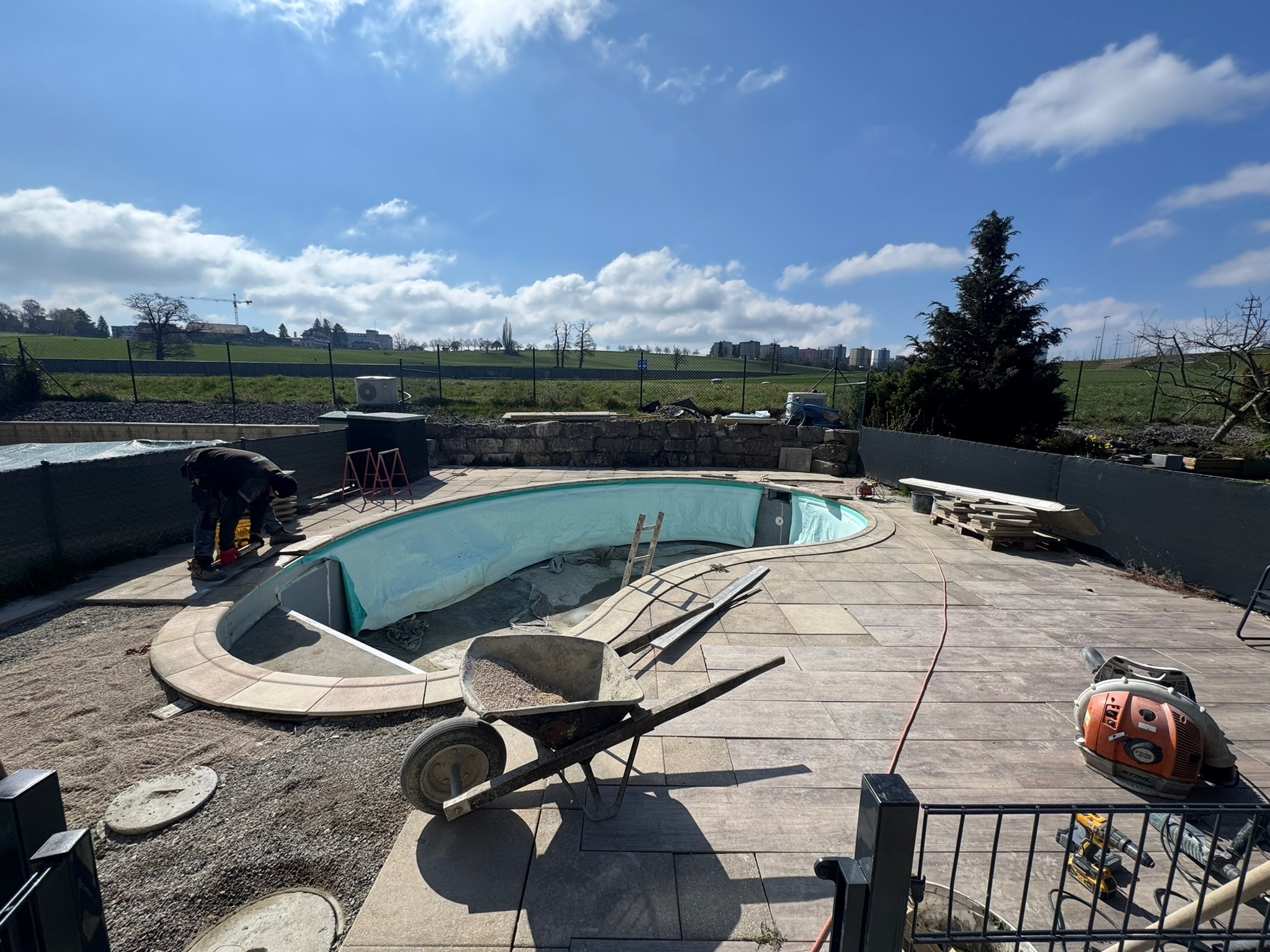 Rénovation de piscine